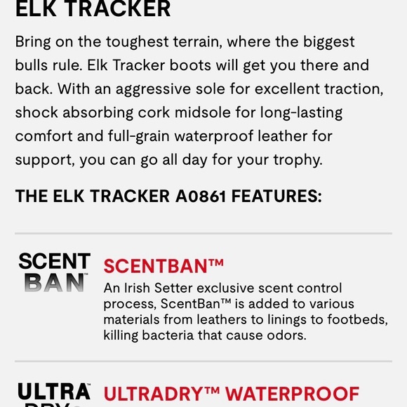 Irish Setter by Red Wing NEW Leather Men's Work Hunting Boots - Picture 3 of 6